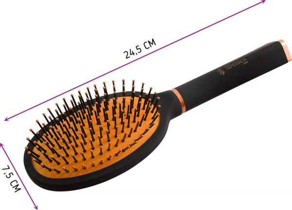 Фото Расчёска массажная Weisen R 9551 PICTA ORANGE (Расчёски и щётки)