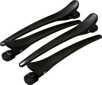 Зажим для волос Dewal CL2522 9 см, 4 шт.