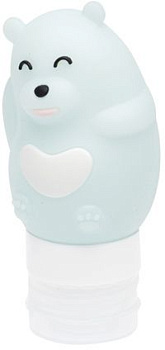 Дорожная баночка для путешествий Dewal Beauty Медведь DFZ-8, 80 мл