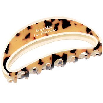 Заколка-краб для волос Weisen WSRJ-893 Леопард глянец, 1 шт.