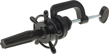 Штатив для головы манекена Dewal H-0108 настольный пластиковый, черный