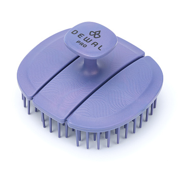 Щетка для мытья головы DEWAL New Flexi BRZ8812 синяя