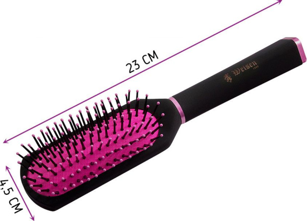 Фото Расчёска массажная Weisen R 9550 PICTA PINK (Расчёски и щётки)