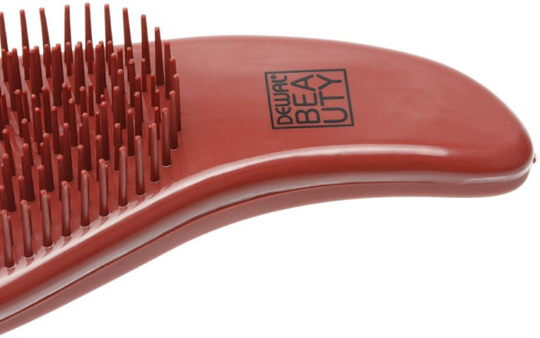 Фото Щетка массажная Прованс Dewal Beauty DBPR3 Brown с пластиковым штифтом (Расчёски и щётки)