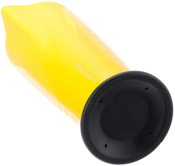 Фото Стакан мерный Dewal T-004mango, с 2 носиками, с резинкой на дне, 250 мл (Чаши для окрашивания)