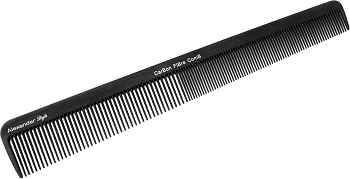 Гребень Alexander Style CF46 рабочий, комбинированный, карбоновый, 20,5 см