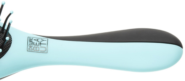 Фото Щетка массажная Дуэт Dewal Beauty DBD-1 овальная с нейлоновым штифтом (Расчёски и щётки)