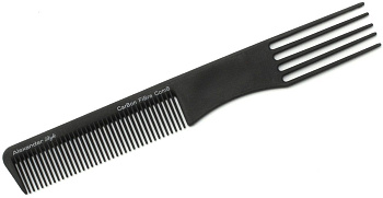 Гребень для волос Alexander Style CF71, карбоновый, 19 см