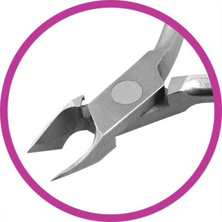 Фото Кусачки для кутикул METZGER серия SCHARFEN EDGE CN-05(2)-T(6mm)-LJ Cobalt (Double spring) (Маникюрные кусачки)