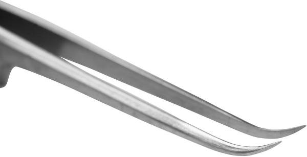 Фото Пинцет для наращивания ресниц Nippon Nippers NN_TL-04 изогнутый, 125 мм (Накладные ресницы)