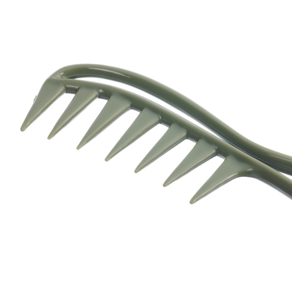 Фото Гребень моделирующий Dewal CO-6841OLIVE, с ручкой, 18 см (Гребни)