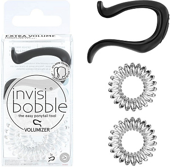Набор аксессуаров для объемной прически invisibobble VOLUMIZER Pretty Dark 3313