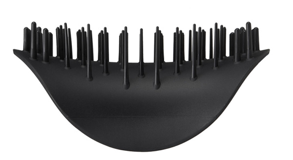 Фото Щетка для массажа головы Tangle Teezer The Scalp Exfoliator and Massager Onyx Black 2268 (Расчёски и щётки)