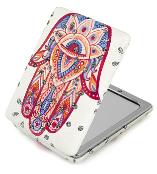 Зеркало компактное Weisen WSPK-131-5 Судьба, прямоугольное, 8,5х6,2 см