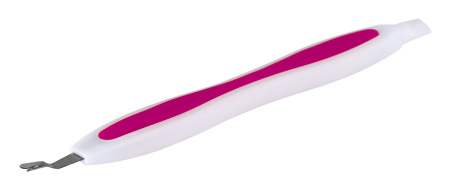 Фото Триммер для удаления кутикулы с пушером Weisen RRK-706 Pink, розовый (Триммеры для кутикул)