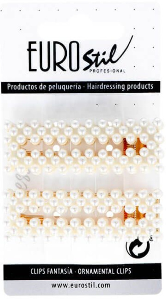 Фото Заколка для волос Eurostil 06939 декоративная, 2 шт. (Заколки)