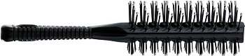 Расчёска Dewal BR69402B туннельная двухсторонняя, пластиковый штифт,