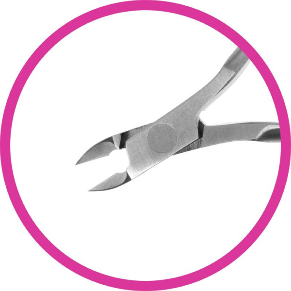 Фото Кусачки кутикульные METZGER CN-07(2)-T(7mm)-LJ Cobalt с пружиной (Маникюрные кусачки)