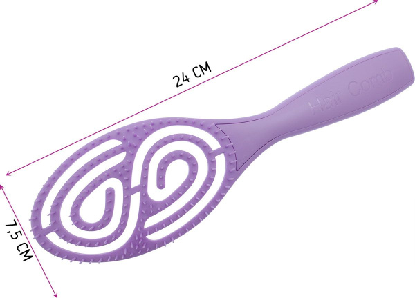 Фото Расческа продувная Weisen WS-2021L сиреневая (Расчёски и щётки)