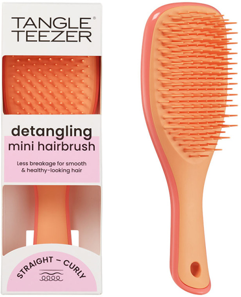 Фото Расческа для волос Tangle Teezer 2337 The Ultimate (Wet) Detangler Mini Salmon Pink & Apricot (Расчёски и щётки)