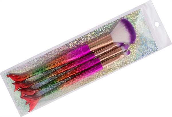 Фото Набор кистей для макияжа Weisen WS-866 фиолетовый, 4 шт (Кисти для макияжа)