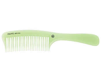 Гребень для волос Dewal CO-6832 OLIVE двойной, 20 см
