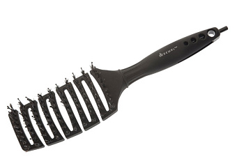 Щетка Dewal BRBM4 туннельная BLACK MAGIC 9 рядов, с комбинированной щетиной