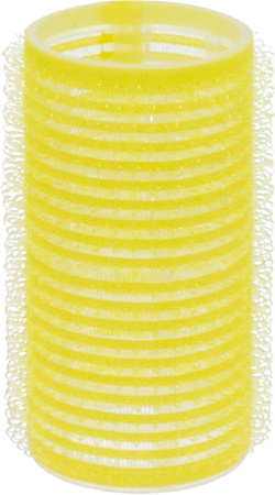 Фото Бигуди-липучки Weisen 199264, 32х63 мм, желтые, 12 шт. (Бигуди-липучки)