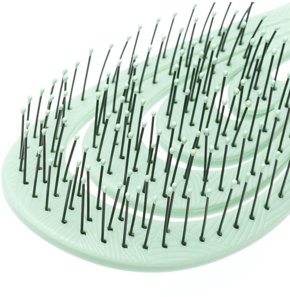Фото Щетка продувная Dewal Beauty Ocean wave DBEF8-1Mint с нейлоновым штифтом (Расчёски и щётки)