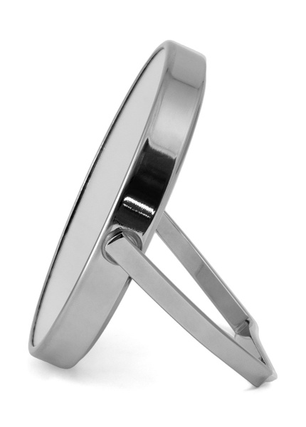 Фото Зеркало Weisen WS-12010-CHR настольное, хром,10Х-увеличение. d 10 см, h 12 см (Зеркала настольные)