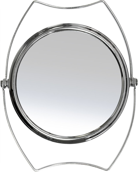 Фото Зеркало для макияжа Weisen BIC-0282B-2, 5X-увеличение, d 12 см, h 16 см (Зеркала настольные)