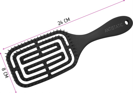 Фото Расческа продувная Weisen WS-2021B черная (Расчёски и щётки)