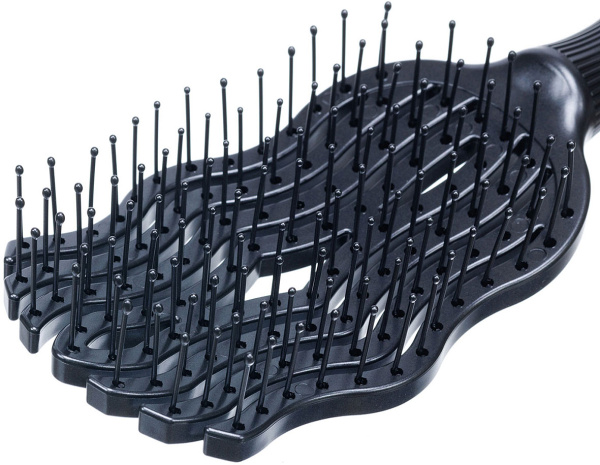 Фото Щетка BRZ2303 DEWAL  серия New Flexi, с антистат.покрытием, нейлон.штифт, 8 ряд (Расчёски и щётки)