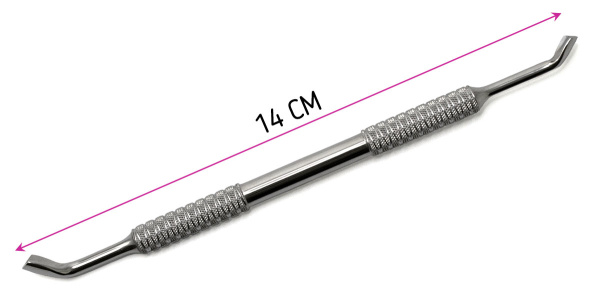 Фото Пушер Weisen NGHG-012A двухсторонний, 14 см (Шаберы для маникюра)