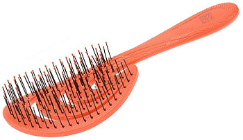 Щетка продувная Dewal Beauty Ocean wave DBEF8-1Coral с нейлоновым штифтом