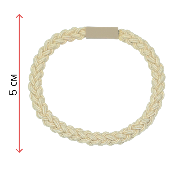 Фото Резинки для волос Weisen WSRJ-1000, молочные, 2 шт. (Резинки)