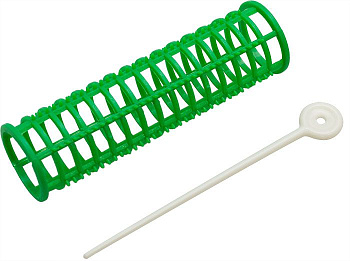 Бигуди пластиковые Dewal Beauty DBPP23 80 мм, 10 шт.