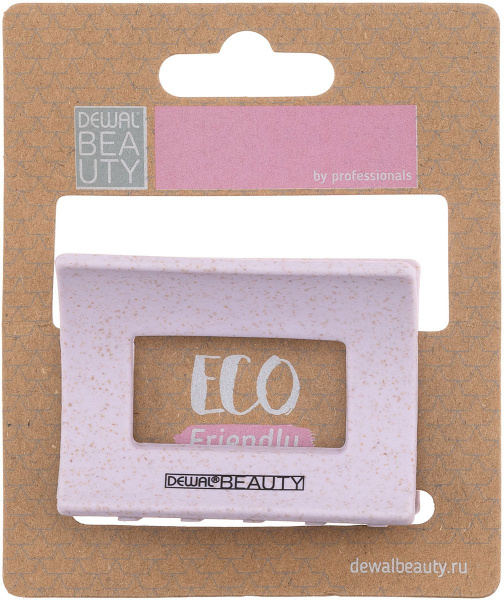 Фото Заколка-краб для волос Dewal Beauty HP002-Lilac, 1 шт. (Заколки)