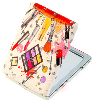 Зеркало компактное Weisen WSPK-130-6 Just beauty, прямоугольное, 8,5х6 см