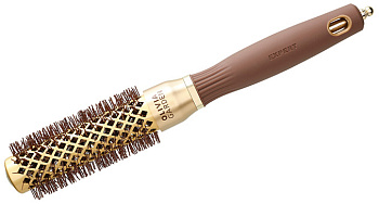 Термобрашинг Olivia Garden ID2048/OGBNT24 EXPERT BLOWOUT SHINE Wavy Bristles Gold&Brown 25 мм