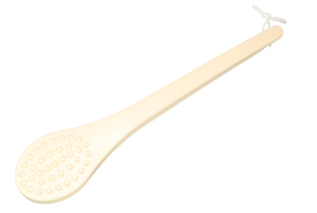 Фото Щетка для тела Weisen PA03021 Ivory массажная, 38,5 см, слоновая кость (Щётки для тела)