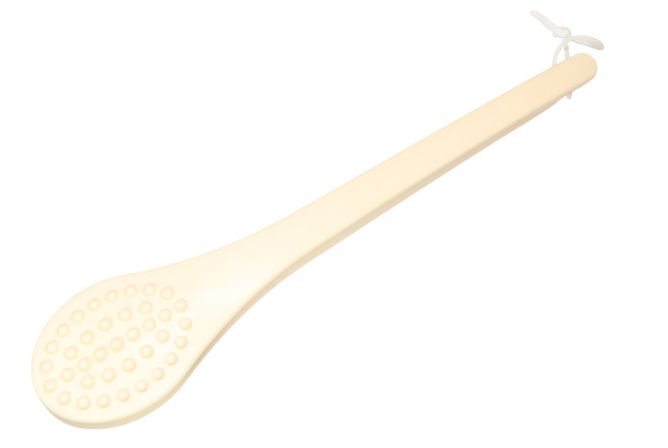 Фото Щетка для тела Weisen PA03021 Ivory массажная, 38,5 см, слоновая кость (Щётки для тела)