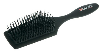 Расчёска массажная Dewal BR7508 "лопата" малая, пластиковый штифт