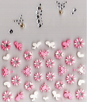 3D Наклейки для ногтей Yoko Y MW 11