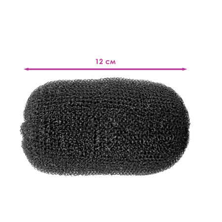 Фото Пучок для волос Sibel 092213202 Шеба чёрный (Валики)