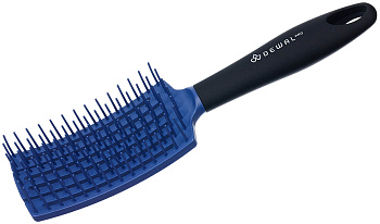 Щетка BRA2303 продувная Dewal серия AKVAREL с нейлоновым штифтом, подвижными ламелями,7 рядов