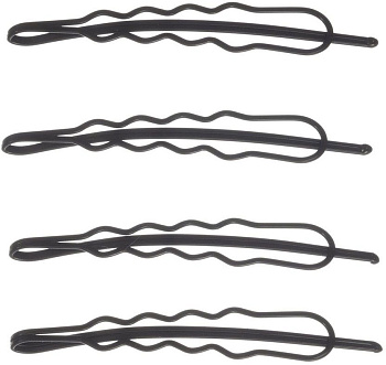 Набор для причесок DEWAL CL3775brown, коричневый, невидимки фигурные 4 шт.