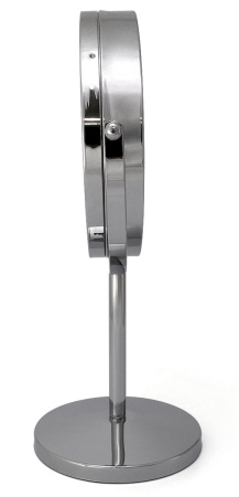 Фото Зеркало косметическое Weisen BIC-1123-H, настольное с подсветкой, 2Х-увеличение, d 17 см, h 33 см (Зеркала с подсветкой)