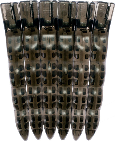 Фото Зажимы для волос harizma h10897-15 пластиковые, 6 шт. (Зажимы)