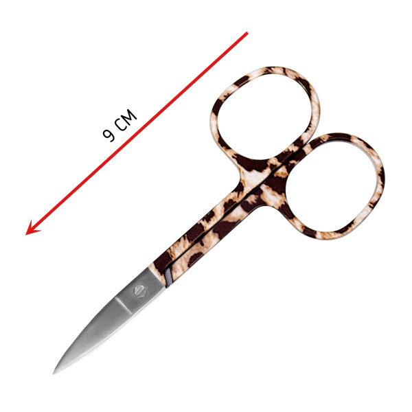 Фото Ножницы для ногтей Weisen WSK-1110 Леопард, 8,8 см (Ножницы маникюрные)